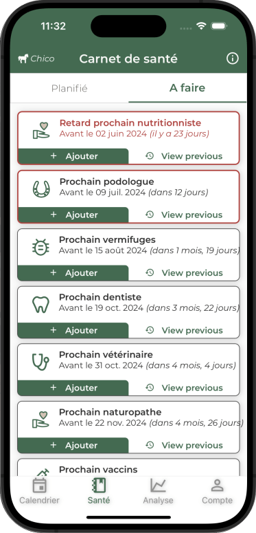 carnet de santé chevaux en ligne