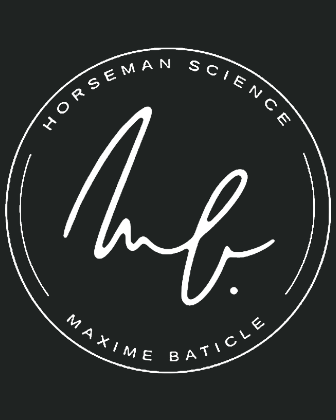 Maxime Baticle horseman science chevaux respect
