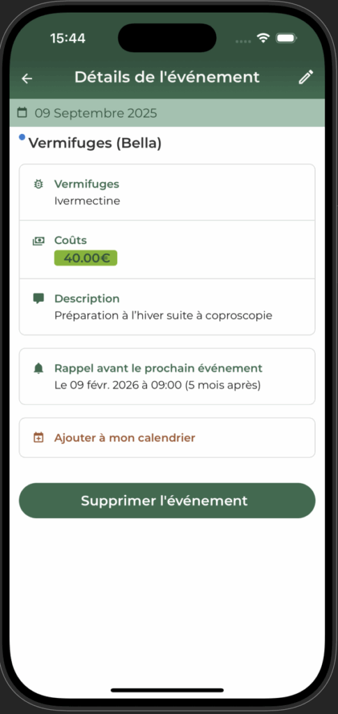 quel vermifuges chevaux automne ivermectine septembre octobre